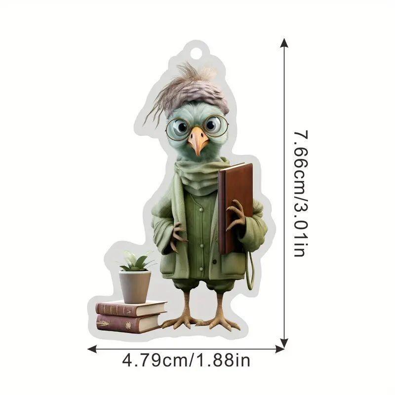 

Acrylic Colorful Bird Car Hanging Decoration Cute Multifunctional Gift Decoration For 8