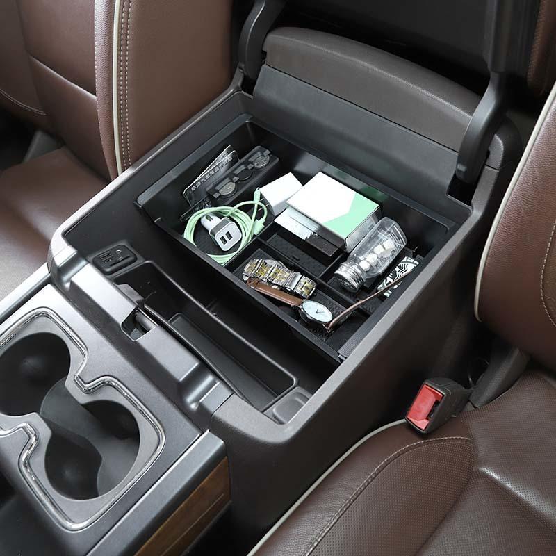Armrest Box Storage Box Storage Box Organizer Container For  Chevy Silverado /GMC/SIERRA 2012-2018 Stowing Tidying Accessories