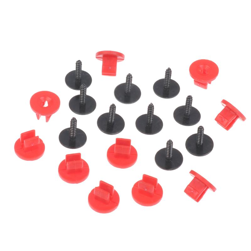 20Pcs Engine Undertray Cover Clips Screws For V50 C30 For Focus Ii 04-11 C-Max 03-10 For Mondeo Mk3 00-07