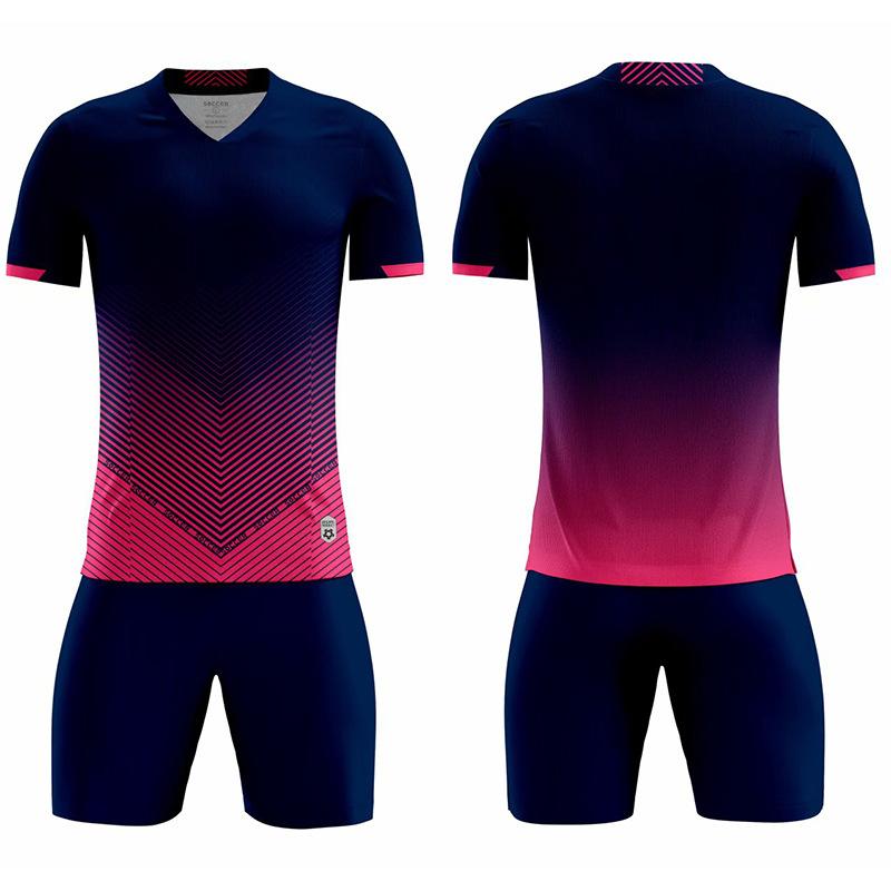 Football Suit, Short-Sleeved Game Jersey, Summer Adult Sports Training Jersey, Children'S Primary School Students, Men And Women
