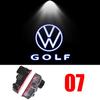 2 For VW Touareg GTI MK6 Golf 5 6 7 Passat B6 B7 B8 B9 Jetta MK7 R LED Car Door Projector Welcome Ghost Shadow Light Accessories Zw4