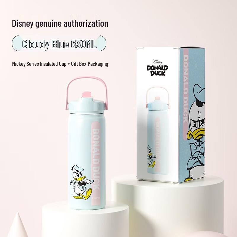 Germ Disney 316 Stainless Steel Insulated Straw Bottle