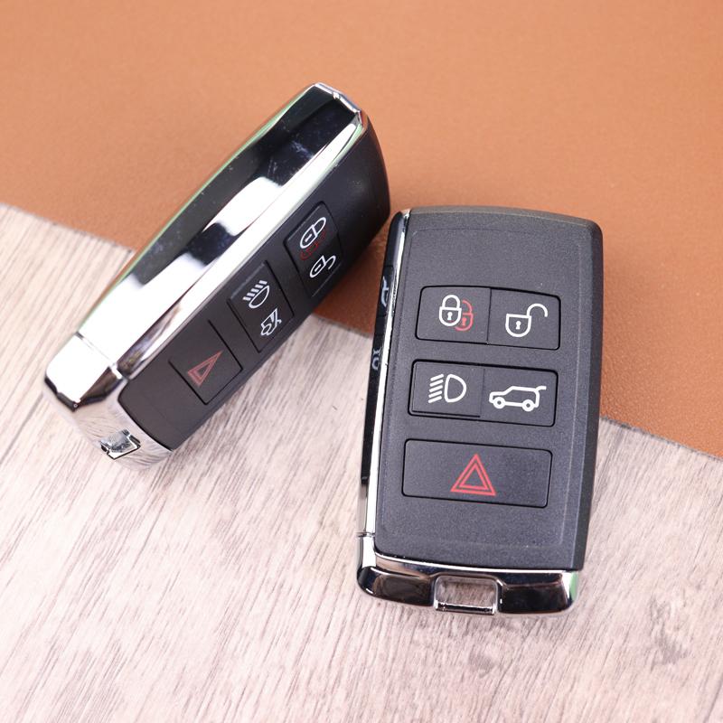 For Jaguar Land Rover Evoque Discovery 4 Evoque F-Pace F-Type XE XF XJ Freelander for Car Key Shell Key Housing Fob Case Modify