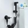 HIDEEP Modern Bathroom Bidet Faucet Brass Vertical Spray Single Cold Water Switch Toilet Sprayer Set