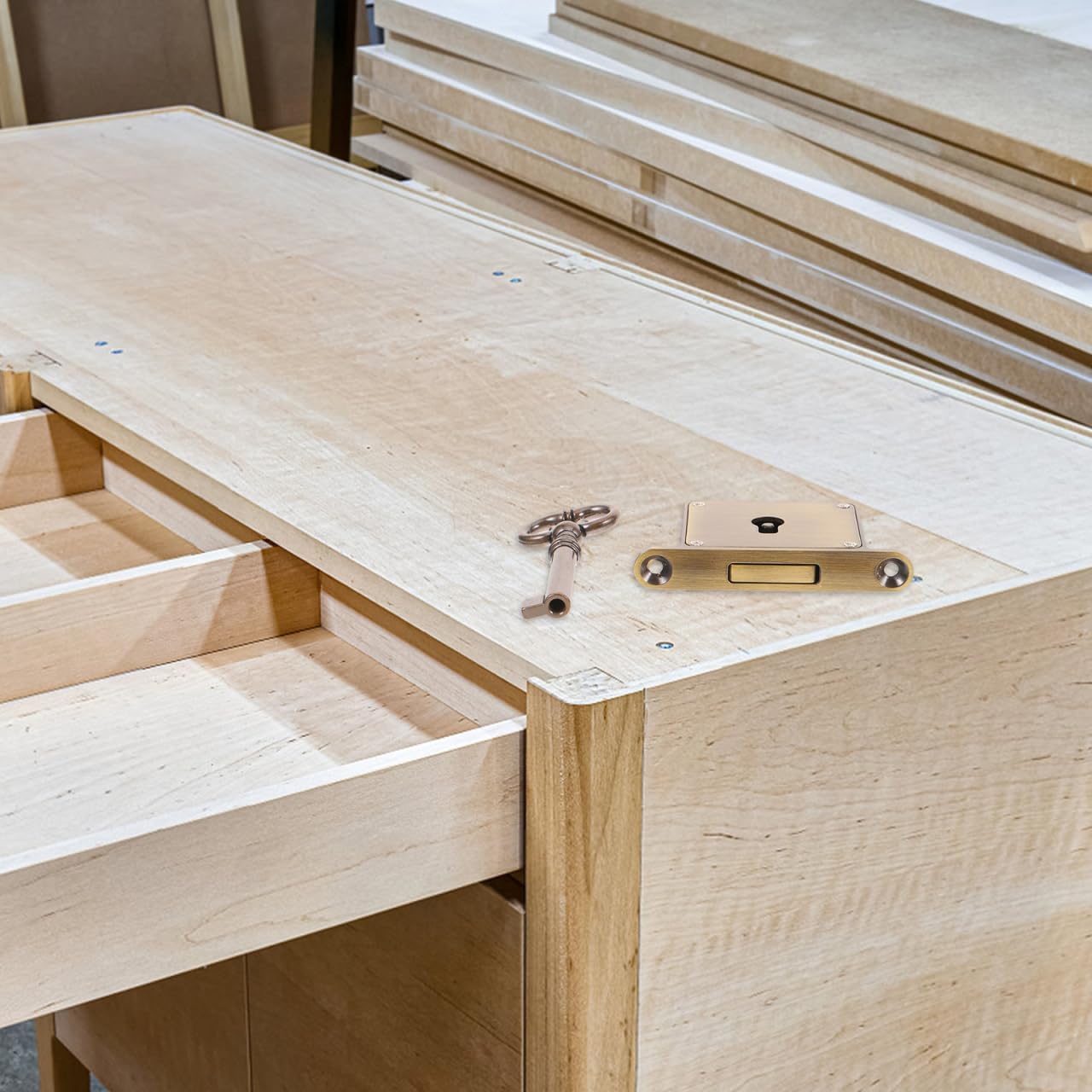 Angoily 1 комплект Ретро Замок для ящика Латунный Замок для шкафа с ключом Винтажный Замок для ящика стола Шкафа для документов и Ящика мебели Замок для шкафа с ключом для