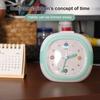 Silent Children Desktop Clock Anti-drop Tabletop Clock Cute Alarm Clock Student Learning