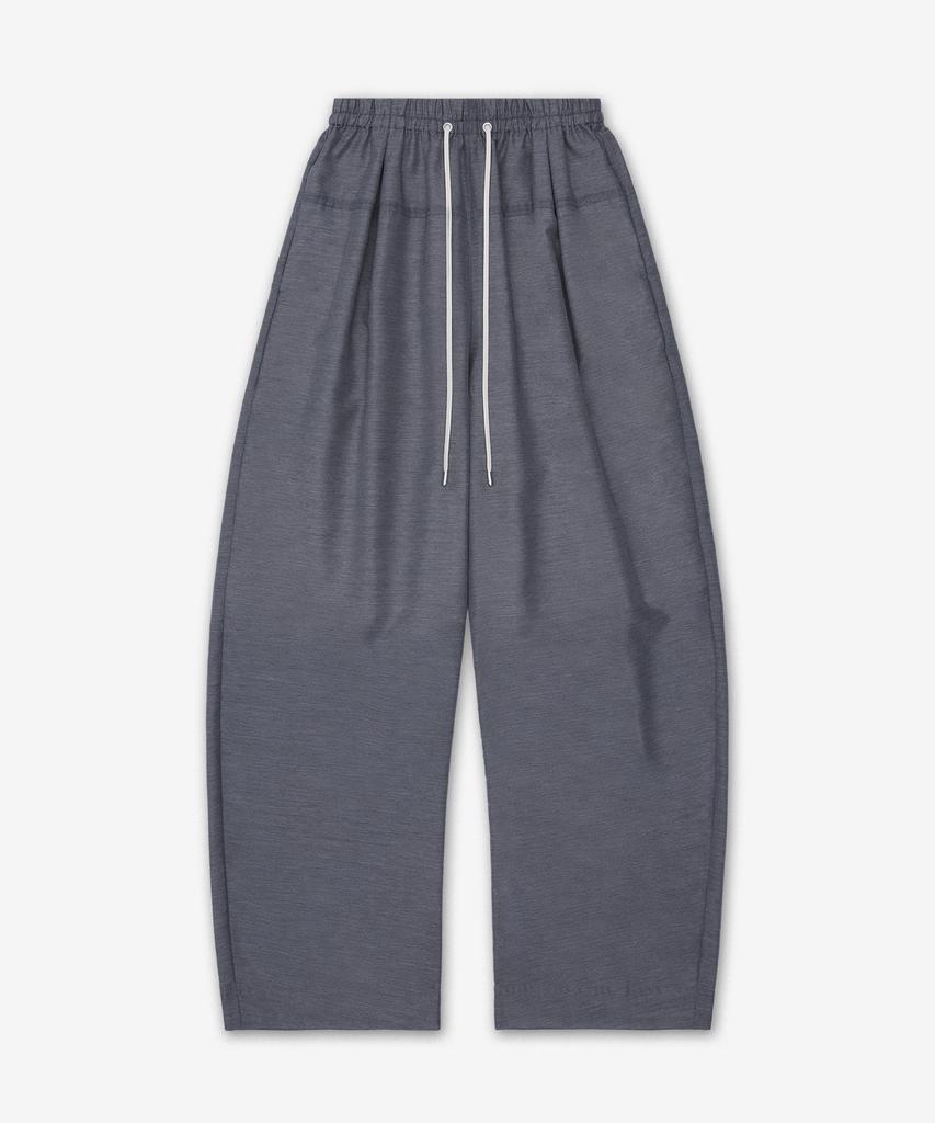 Mejongseupesyeol Sheer Suiting Easy Pants - Grey / 21261465309Gry