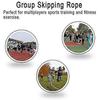 Skipping Rope, 16ft-22.9ft-32ft Long Jump Rope With Wooden Handle For Kids And Adult, Best Team Group Double Dutch Jump Rope For School Sport And Outd