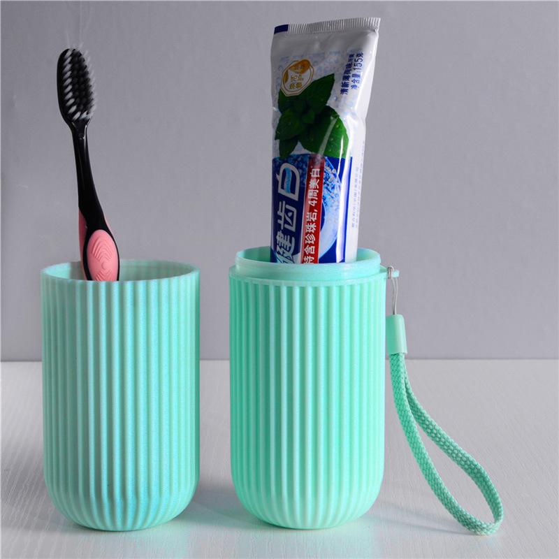 Travel Toothbrush Box Portable Washing Cup Brushing Mouthwash Cup Set Tooth Tank Large Toothpaste Holder Tooth Storage Box