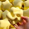 1Pcs Slow Rising Pinch Stress Relief Squeeze Toys Yellow Squishy Star Fidget Toy Sensory Soft Slow Rebound Decompression Toy