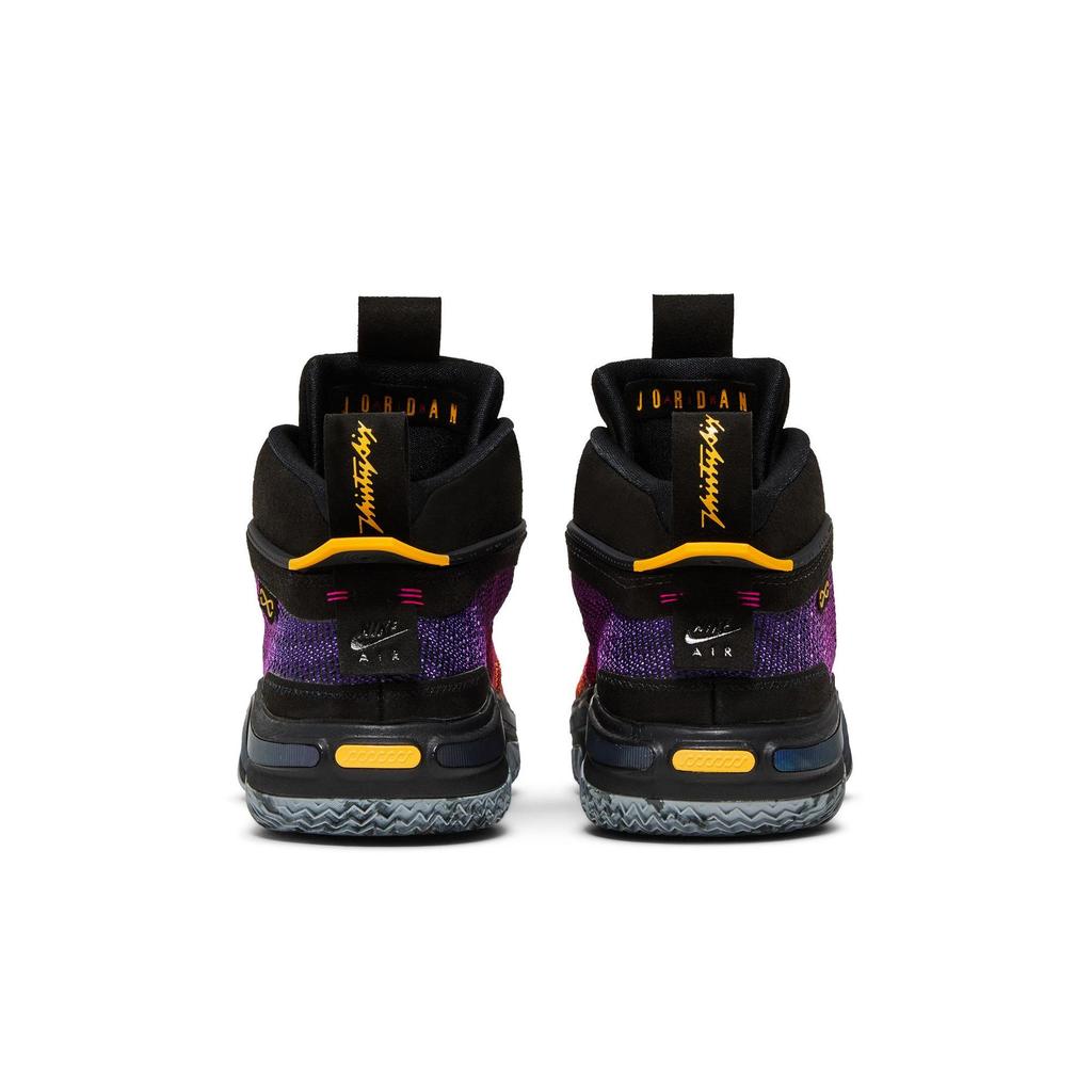 Air Jordan 36 PF 'Año del Tigre' (Unisexo) Zapatillas de Baloncesto Negras / Naranja Láser / Rosa Mortal DA9053 002