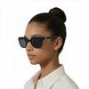 Miu Miu Square Sunglasses With Letter Logo Women sunglasses Black SMU01Z_E1AB_F05S0_C_055