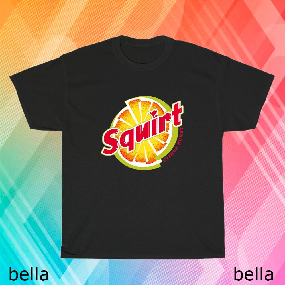 New Squirt Lemon Soda Soft Drink Logo T-Shirt Funny Size S to 5XL