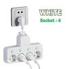 Multipresa UE con Interruttore Generale, 4 Prese AC, Opzionale USB e Type-C – Cavo Corto Flessibile