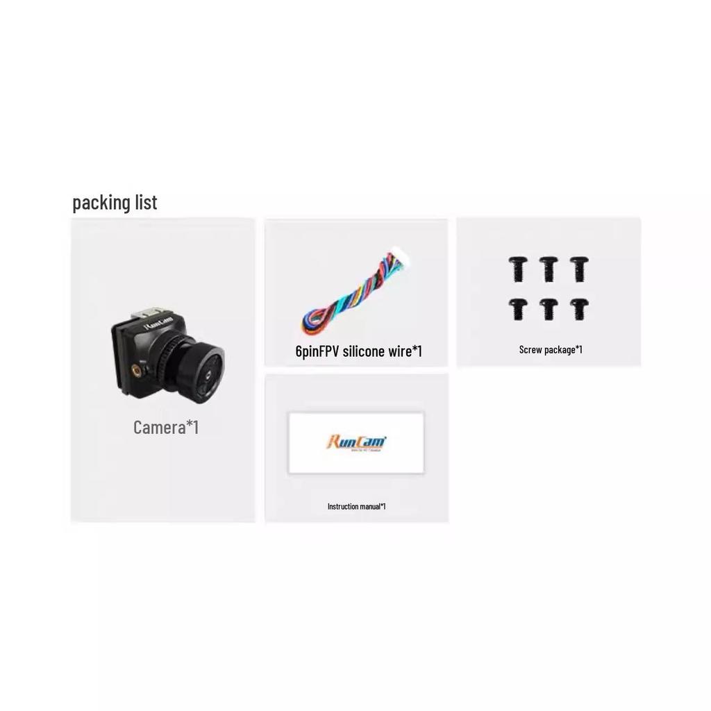 RunCam Phoenix 2 SP V3: 1500TVL Night Vision FPV Camera with Wide Dynamic Range