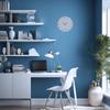 CalleaDesign SMILE Wall Clock Powder Sugar Blue