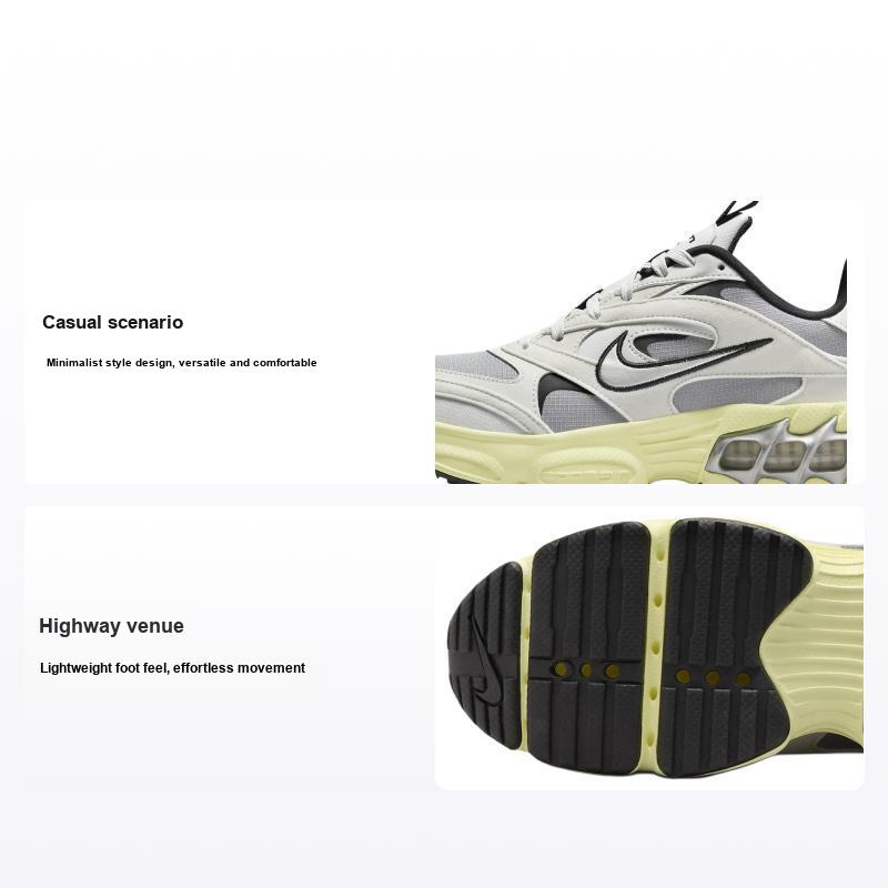 Женские кроссовки Nike Zoom Air Fire Particle Grey Photon Dust Женские кроссовки Black Metallic-Silver DV1129-003 36.5