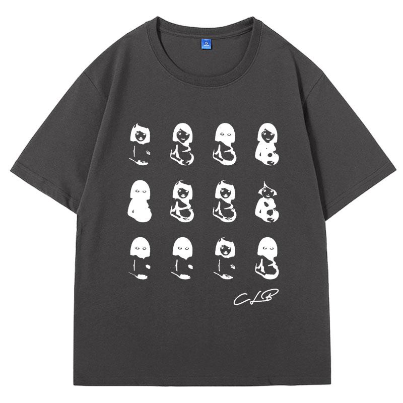 Rapper Drake Album Merch T Shirt Men's Clothing Harajuku Hip Hop T-shirt Summer High Quality Fashion Oversized Tees Streetwear