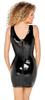 Black Level - Sexy Short Dress with L Neckline
