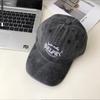 Cappellino da Baseball Retrò da Donna Ricamo Lettere Cotone Lavato Hip Hop Snapback Cappellini Per Uomo Streetwear Regolabile Cappello a Visiera Piatta