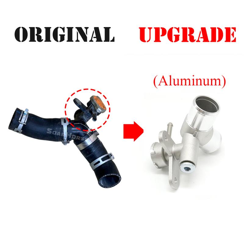 Für Toyota 86 Scion FR-S FRS Für Subaru BRZ MT Upgrade Aluminium Motorkühler Kühlmittel Einfüllstutzen Schlauch Rohr Adapter Anschlussstück