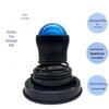 Spring Suction Cup Massage Ball: Wall-Mounted Relaxing Resin Massager