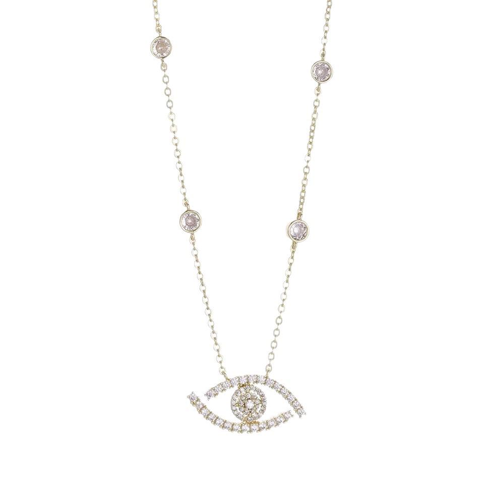 Messi Familienserie: Funkelndes Mind's Eye Diamant Halsketten- & Ohrring-Set