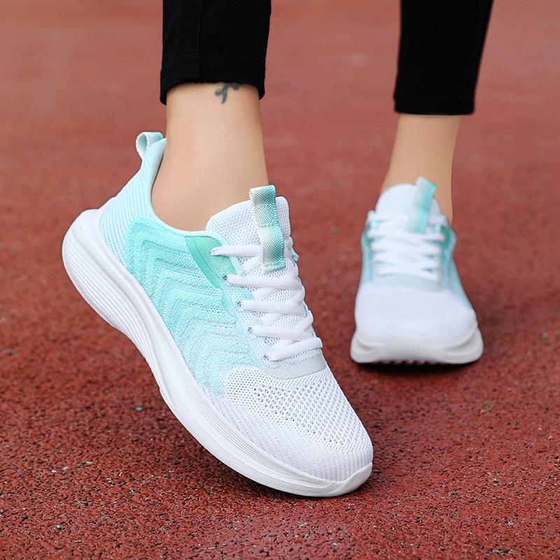 High School Students Sports Shoes Women's Junior High School Students Running Lightweight Shock Absorption Ultra-light Softomen