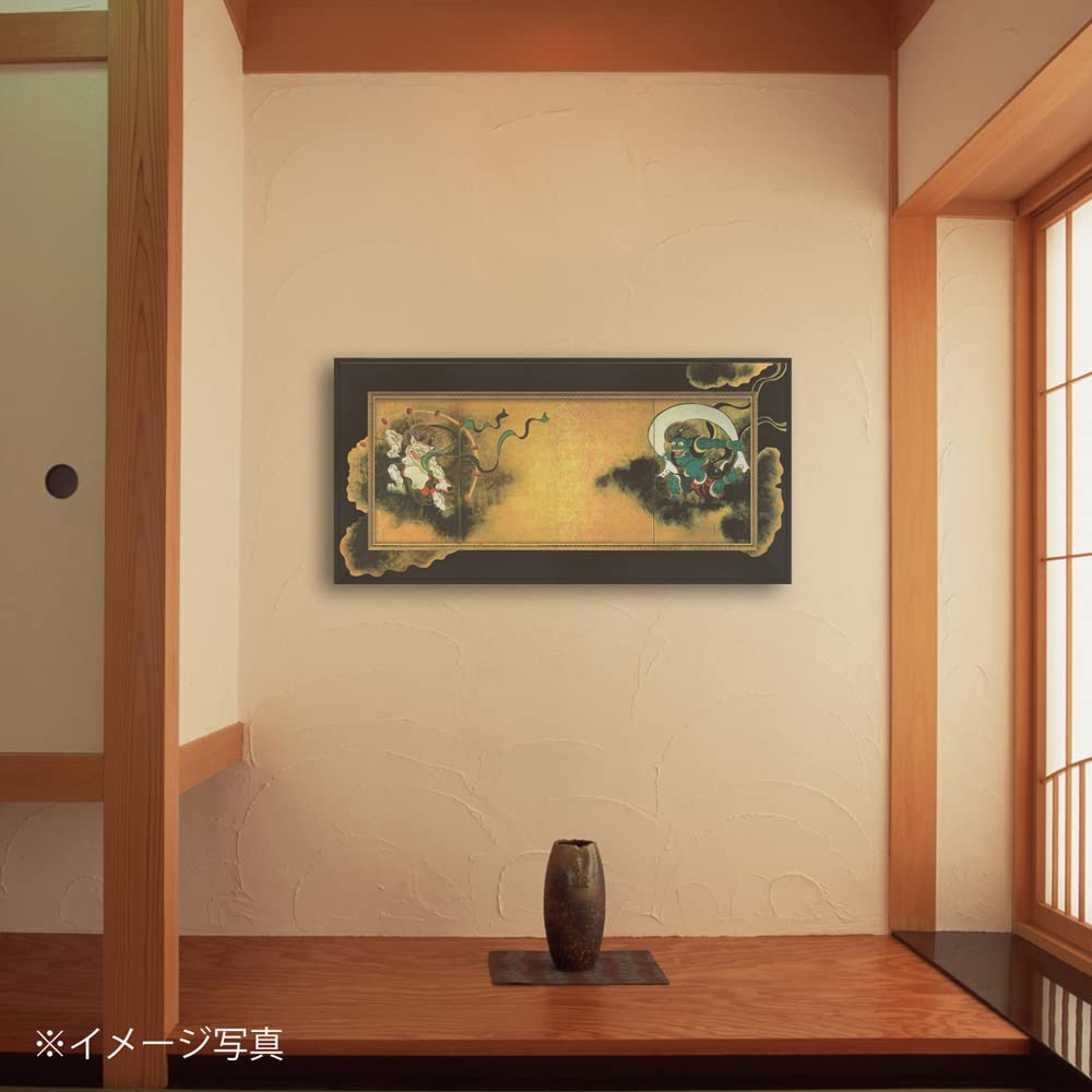 YouPower Big Art Frame - High Gloss Masterpiece Series - Ogata Korin [Wind God and Thunder God] BA-10072