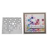 Square Frame Grid Snowflakes Metal Silvery Stencil Embossing Cutting Dies For Diy Scrapbooking Paper Album Cards Making