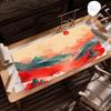 Extra Large Ancient Landscape Mouse Pad - Thick, Lock Edge, One-Piece Desk Mat