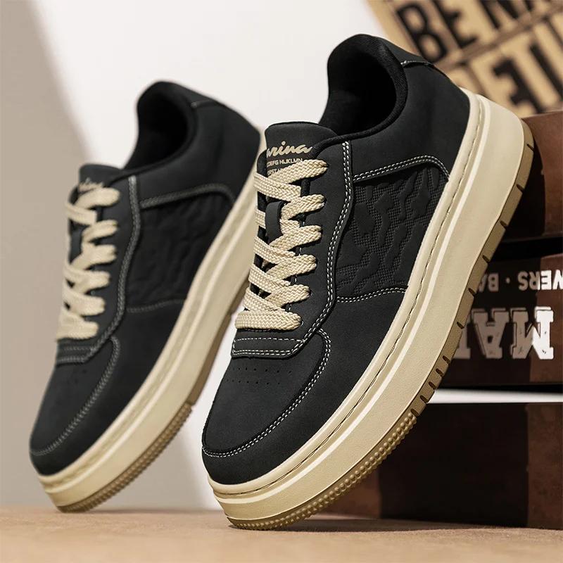 Fashion Men Skateboarding Shoes Sport Sneakers Male lace up Trainers Breathable Shoes Zapatillas Mujer Chaussures Homme men sneakers