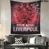 Custom Lfc Wall Hanging Printed Fabric Blanket Decorative Tapestries for Bedroom Living Room Home Decor