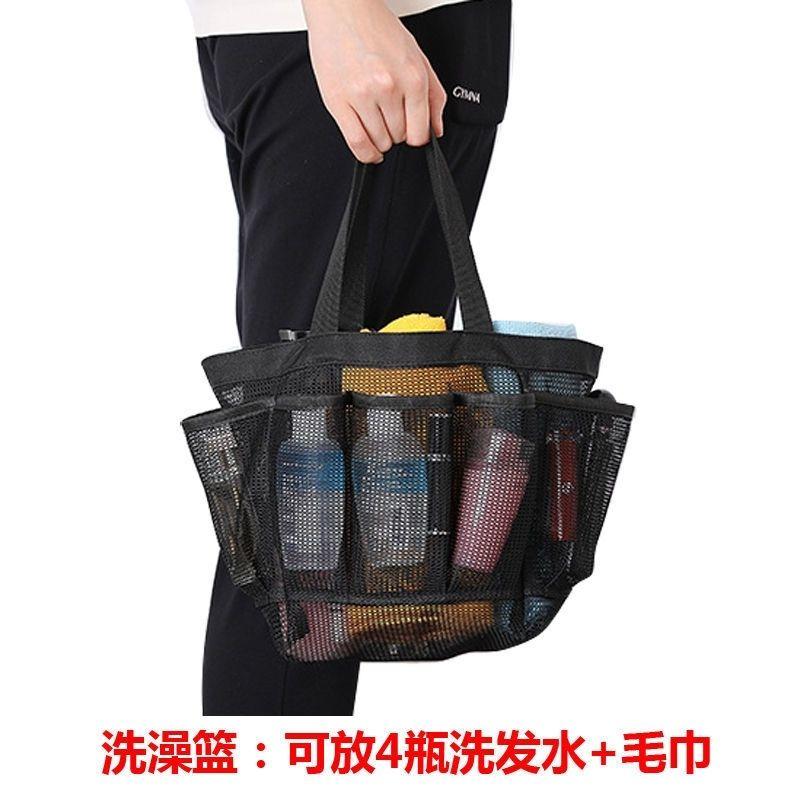 Pockets Summer Large Beach Bag For Towels Mesh Durable Travel Handbag Toys Organizer Waterproof Underwear Swimming Storage Bag