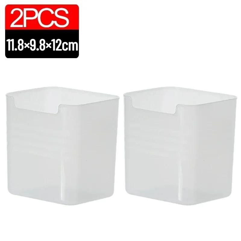 Refrigerator Food Storage Box Fruit Vegetable Fresh-keeping Box Fridge Side Door Drawer Organizer Rack Kitchen Storage Supplies