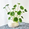 Decorative Artificial Faux Plants Floral Fake Lotus Leaves  Living Room Ornaments