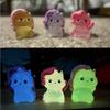 1 pc My Little Pony Cute Cartoon Statue, Hand-painted Desktop Ornament, Glow-in-the-dark Decoration, Home Office Decor, Holiday