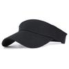 Cappello con visiera parasole per sport all'aperto, con parte superiore aperta, traspirante, regolabile, stile baseball, cappello parasole per tennis, golf, corsa