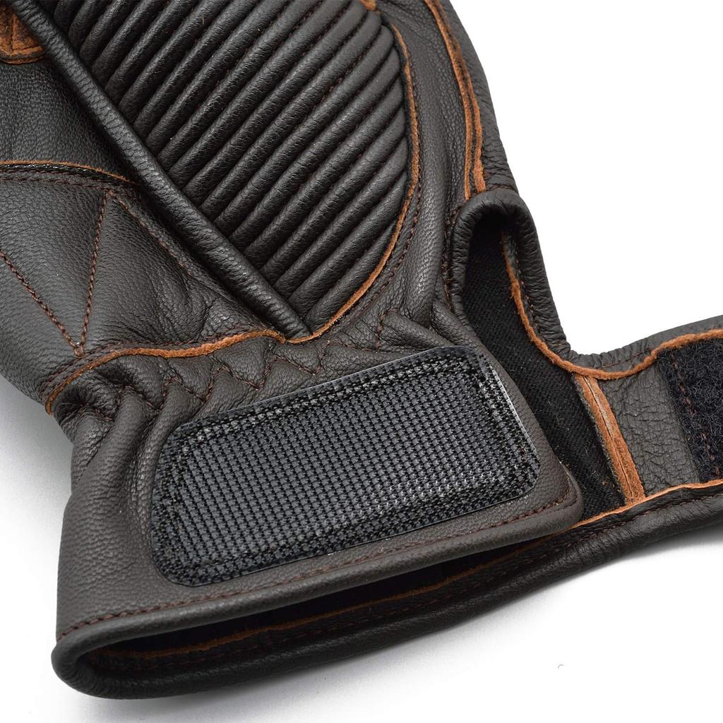 Daytona Motorcycle Leather Smartphone Hard Vintage Line Size 19539 Gloves, (Goat Leather), Spring, Summer, Autumn, Winter, Compatible, Protector,