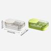 8 Grid Square Ice Cube Tray With Lid Flexible Easy Release Ice Cube Mold Reusable Ice Freezer For Cocktails Beverages