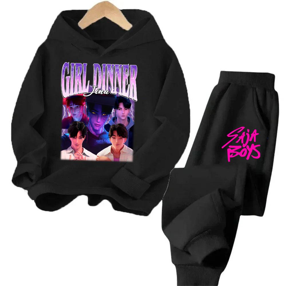 Mädchen Hoodies Hosen 2-teilige Sets Kinder Sweatshirt Set