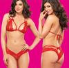 European and American Large-size Women's Erotic Underwear, Sexy Three-point Bikini Temptation, Small Goods