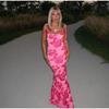 Floral Embroidery O-neck Backless Sleeveless Female Dresses Slim Hip Package Party Lady Evening Robe