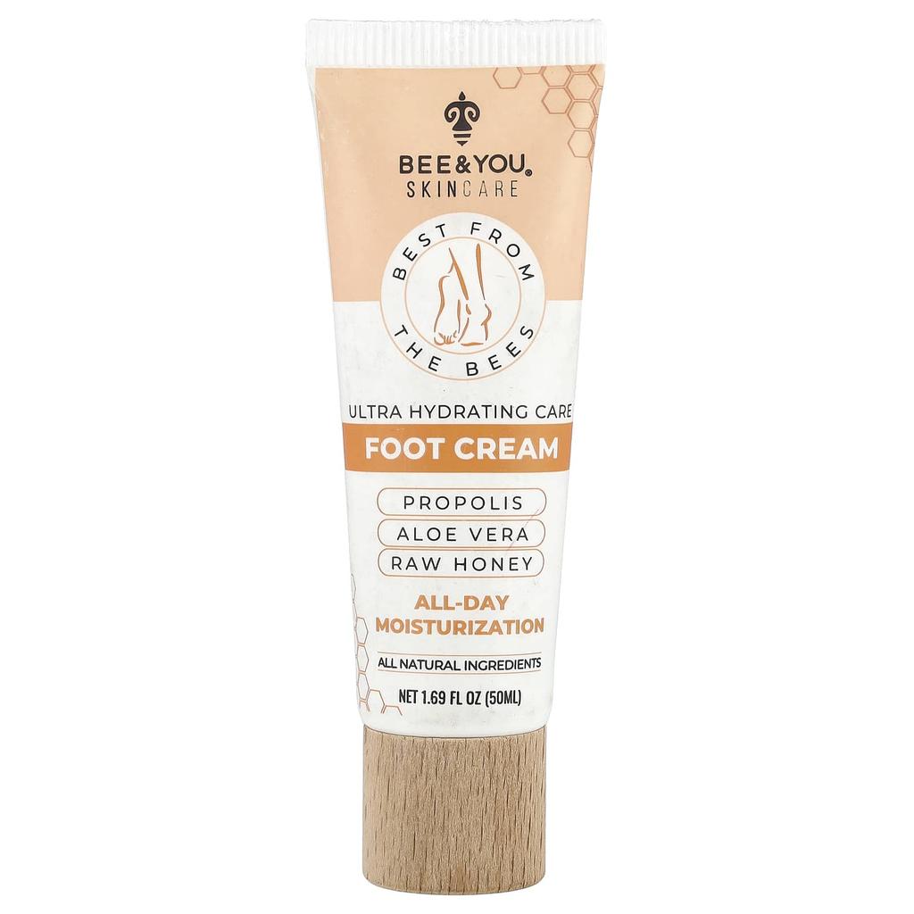 Bee & You, Ultra Hydrating Care Foot Cream, 50Ml(1.69Fl Oz)