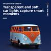 SPZS3 CCA Diecast 1/36 Volkswagen Classical Beetle Alloy Model T1 Bus Toy Boy Ford GT Simulation Miniature Voiture with Display Box QM9