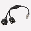 Neuer Sale RJ45 Ethernet Splitter Adapter 1 Stecker auf 2 Buchsen LAN Netzwerk Splitter Unterstützt Cat6 Internet Netzwerk Verlängerungskabel