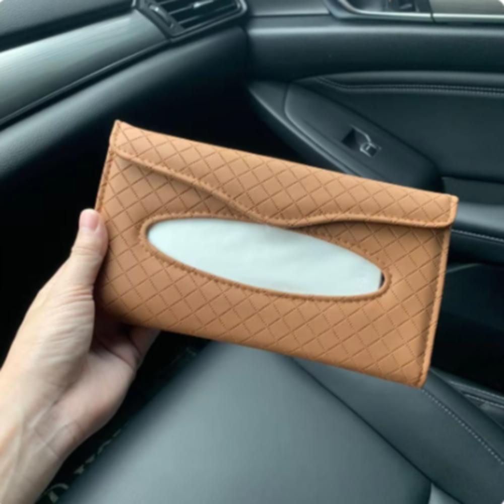 Simple Design Car Tissue Box Car Hanging Car Napkin Holder Dispenser  Auto Interior