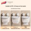 Taile Bathroom Suction Cup Toilet Paper Holder