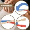 Braille Protractor Math Geometry Tool Ruler for Teachers Sturdy Easy Use,Educational Learning