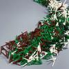 200pcs/lot MOC Bricks 24855 Plant Flower Stem with Bottom Pin For Building Block Parts DIY Christmas Gift Toy